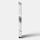 Coques Case-Mate iPhone Fenêtre avec rideau de dentelle et tulipe (Verso / Gauche)