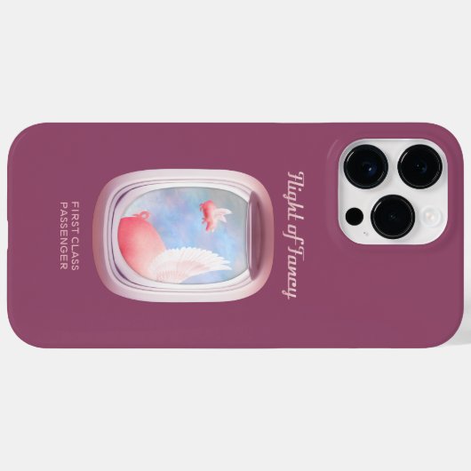 Coques Case-Mate iPhone Fenêtre de l'avion passé (Verso (horizontal))