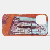 Coques Case-Mate iPhone Fenêtre du Studio de Vincent van Gogh à l'Asile (Verso (horizontal))