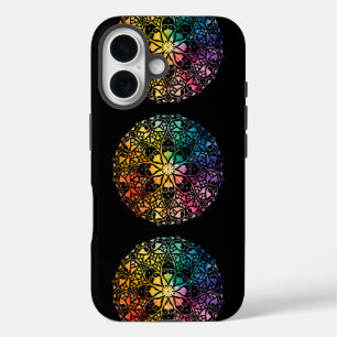 Coques iPhone 16 Fenêtre gothique Fierté arc-en-ciel