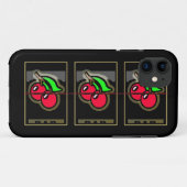 Coques Case-Mate iPhone Fente Machne de cerises sauvages (Dos (Horizontal))