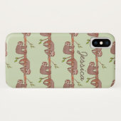 Coques Case-Mate iPhone Fentes bébé accrochées au Motif d'arbre (Dos (Horizontal))