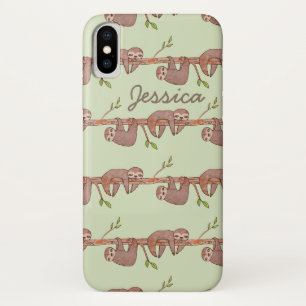 Coque Case-Mate Pour iPhone Fentes bébé accrochées au Motif d'arbre
