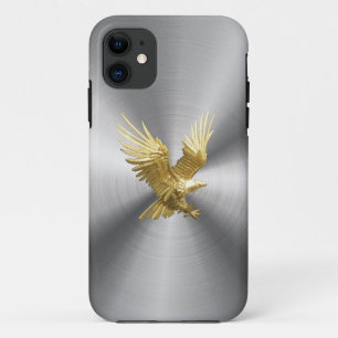 Coque Case-Mate Pour iPhone Fer d'acier d'Eagle d'or