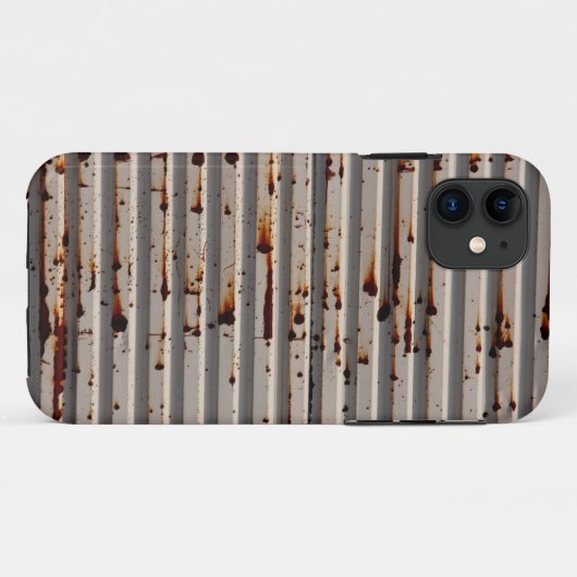 Coques Case-Mate iPhone fer ondulé (Dos (Horizontal))