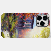 Coques Case-Mate iPhone Ferme/cours d'eau/bois/peinture (Verso (horizontal))