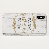 Coques Case-Mate iPhone Ferme Douce Ferme Blanche Bois Maison de Campagne (Dos (Horizontal))