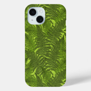 Coque Pour iPhone 15 Ferme en vert