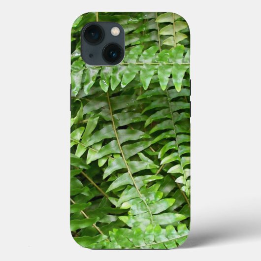 Coques Case-Mate iPhone Fermer Fronds I Green Nature (Verso)