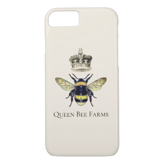 Coques Case-Mate iPhone Fermes d'abeilles Queen (Dos)