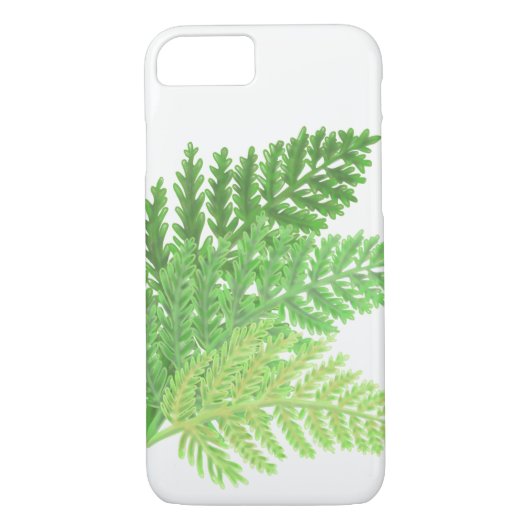Coques Case-Mate iPhone Fermes forestières vertes de forêt de bois fougère (Dos)
