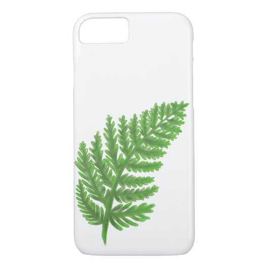 Coques Case-Mate iPhone Fermes forestières vertes de forêt de bois fougère (Dos)