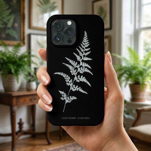 Coques Case-Mate iPhone Fern - Gymnogramma Sulphurée - Effet de rayons X -