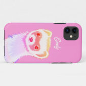 Coques Case-Mate iPhone Ferret Sassy Aux Couleurs Arc-En-Ciel (Dos (Horizontal))