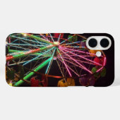 Coques Case-Mate iPhone Ferris Wheel at Night Photo (Verso (horizontal))