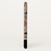 Coques Case-Mate iPhone Fers à cheval Brown et chevaux noirs | (Dos/Droite)