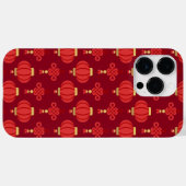 Coques Case-Mate iPhone Festif Chinois Nouvel An Lanternes rouges (Verso (horizontal))