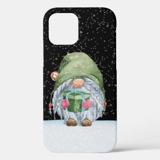 Coques Case-Mate iPhone Festif Noël gnome vacances (Verso)