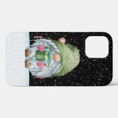 Coques Case-Mate iPhone Festif Noël gnome vacances (Verso (horizontal))