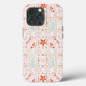 Coques Case-Mate iPhone Festin Pastel Joyeux Noël (Verso)