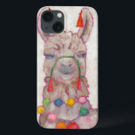 Etui iPhone 13 Festival de l'aquarelle Llama<br><div class="desc">Festival Llama Artiste : Chariklia Zarris</div>