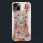 Etui iPhone 13 Festival de l'aquarelle Llama<br><div class="desc">Festival Llama Artiste : Chariklia Zarris</div>