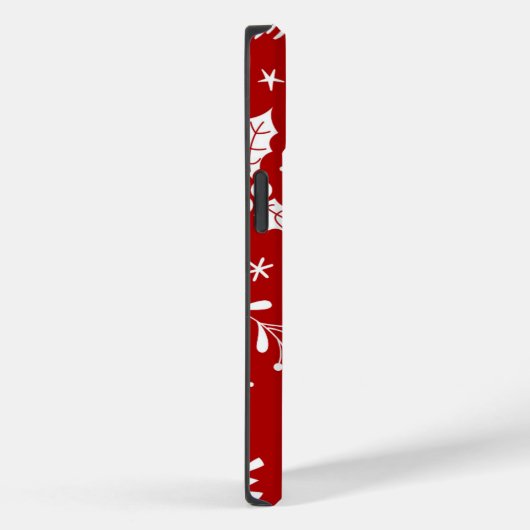 Coques Case-Mate iPhone Festive Christmas Background (Verso / Droite)