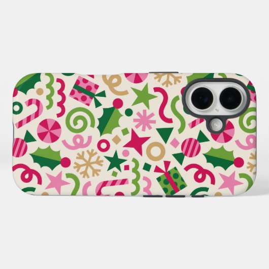 Coques Case-Mate iPhone Festive Christmas iPhone / iPad case (Verso (horizontal))