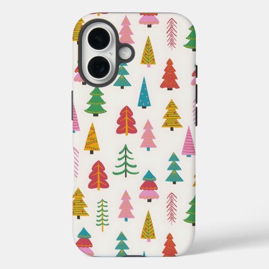 Coques Case-Mate iPhone Festive Christmas Tree iPhone case (Verso)