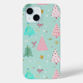 Coques Case-Mate iPhone Festive Christmas Tree Phone Case (Verso)