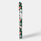 Coques Case-Mate iPhone Festive Christmas Winter Holiday Pattern In Green  (Verso / Gauche)