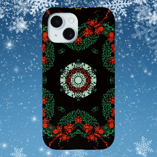 Coque Pour iPhone 15 Festive Dot Mandala