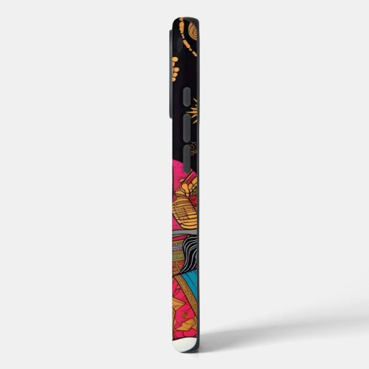 Coques Case-Mate iPhone "Festive Gold Touch" (Verso / Gauche)