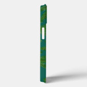 Coques Case-Mate iPhone Festive Green sapin branches et brindilles (Verso / Droite)