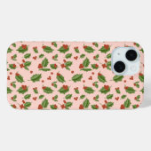 Coques Case-Mate iPhone Festive Holly Berry Phone Case (Verso (horizontal))