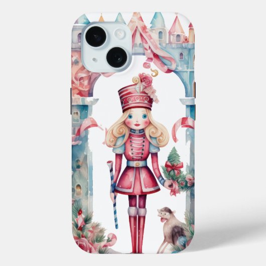 Coques Case-Mate iPhone Festive Noël Nutcracker Holiday (Verso)