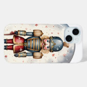 Coques Case-Mate iPhone Festive Noël Nutcracker Holiday (Verso (horizontal))