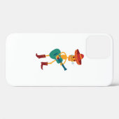 Coques Case-Mate iPhone Festive Skeleton Guitar Player (Verso (horizontal))