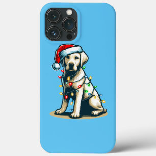 Case-Mate iPhone Case Festive Vacances Labrador Chien avec la lumière de