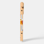 Coques Case-Mate iPhone Festive Winter Puppy Scarves (Verso / Droite)