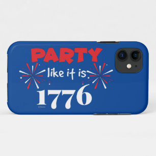 Case-Mate iPhone Case FÊTE COMME C'EST 1776 drôle fête d'indépendance