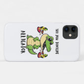 Coques Case-Mate iPhone Fête d'animaux Alligator (Dos (Horizontal))