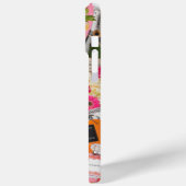 Coques Case-Mate iPhone Fête de chien glamour Collage (Verso / Gauche)