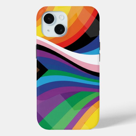 Coques Case-Mate iPhone Fête de la fierté LGBTQ+ : Conception spéciale (Verso)