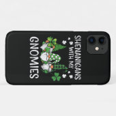 Coques Case-Mate iPhone Fête de la Saint-Patrick avec Gnomies Gnome (Dos (Horizontal))