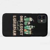 Coques Case-Mate iPhone Fête de la Saint-Patrick Bibliothécaire Chanceux (Dos (Horizontal))