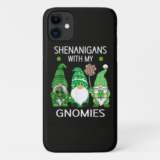 Coques Case-Mate iPhone Fête de la Saint-Patrick Shamrock Chanceux Léopard (Dos)