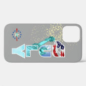 Coques Case-Mate iPhone Fête de l'Indépendance (Verso (horizontal))