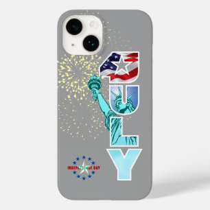 Coque Pour iPhone 14 Fête de l'Indépendance