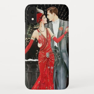 Case-Mate iPhone Case fête de Noël rétro Art déco